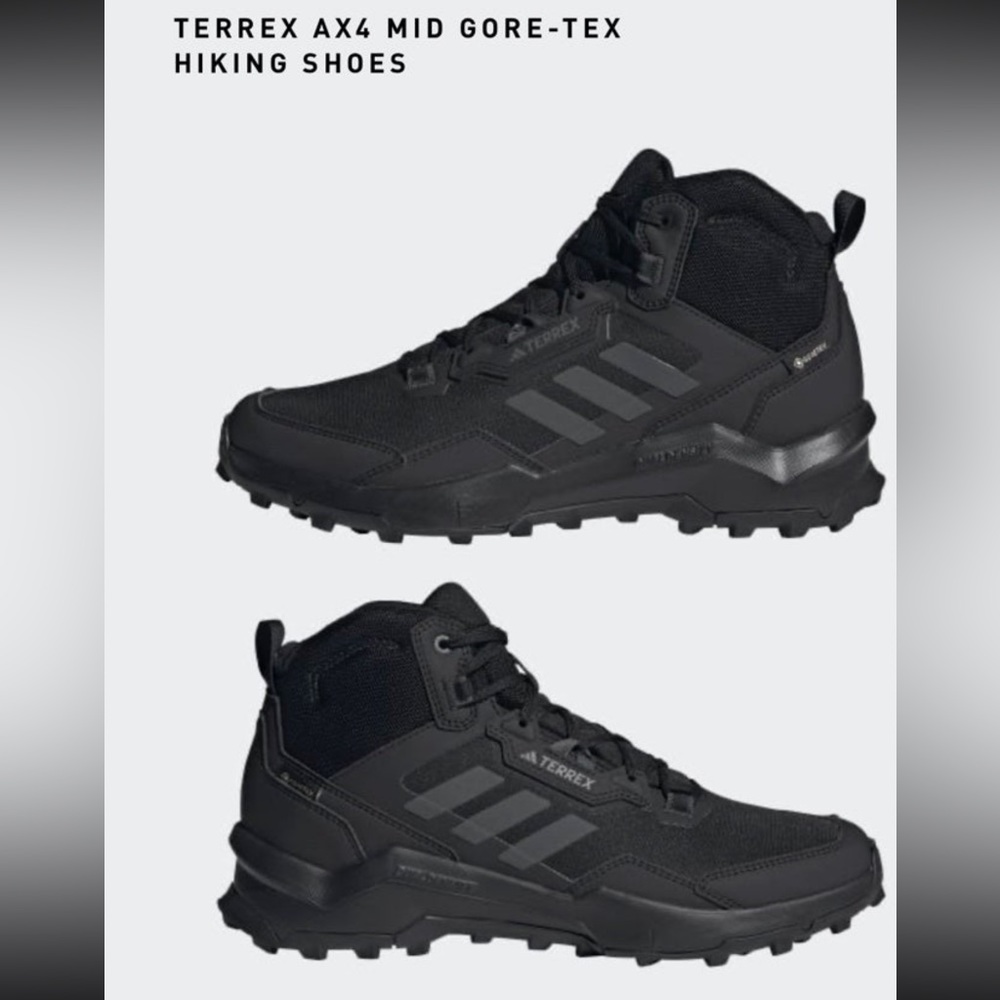 Terrex AX4 Mid Gore-Tex Hiking Shoes (in box/BRAND NEW)